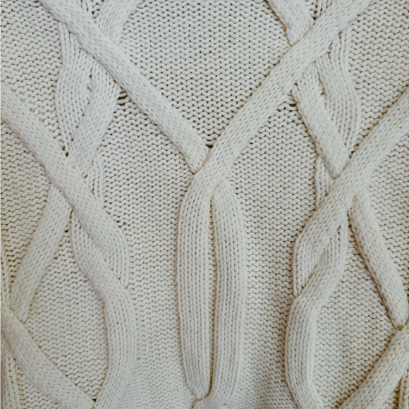 Everlane The Cable Knit Mockneck Sweater - Picture 7 of 11